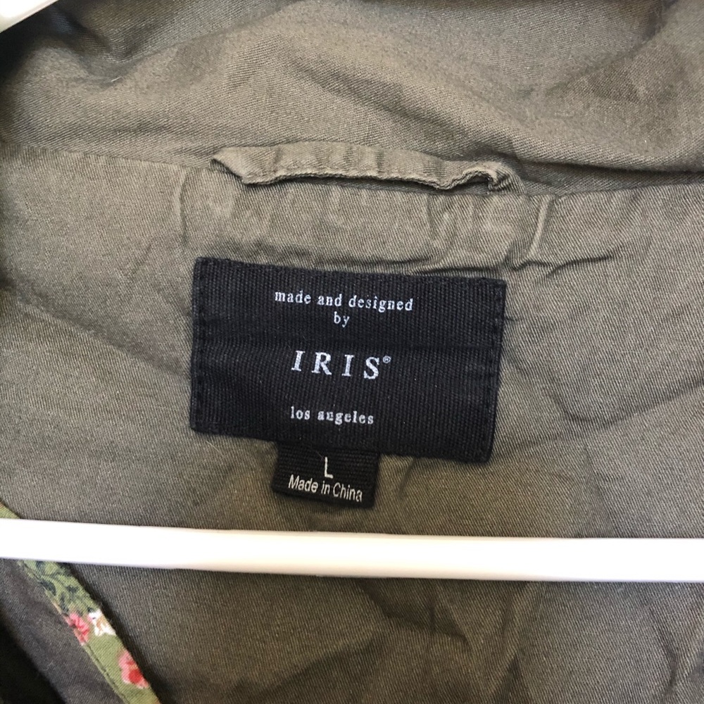Lightweight Green Utility Jacket - Picture 3 of 3